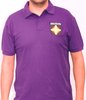 Polo-Shirt violett Notfallseelsorge - OHNE NAMEN