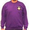 Sweatshirt violett Notfallseelsorge - OHNE NAMEN!